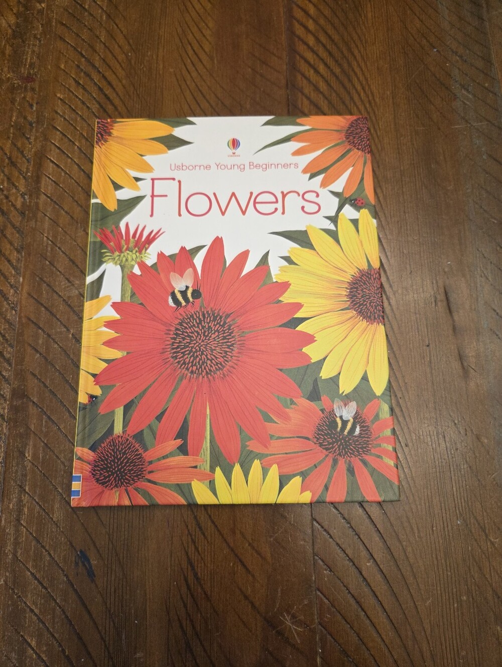 🎉5/$10 Usborne Flowers Hardcover Book